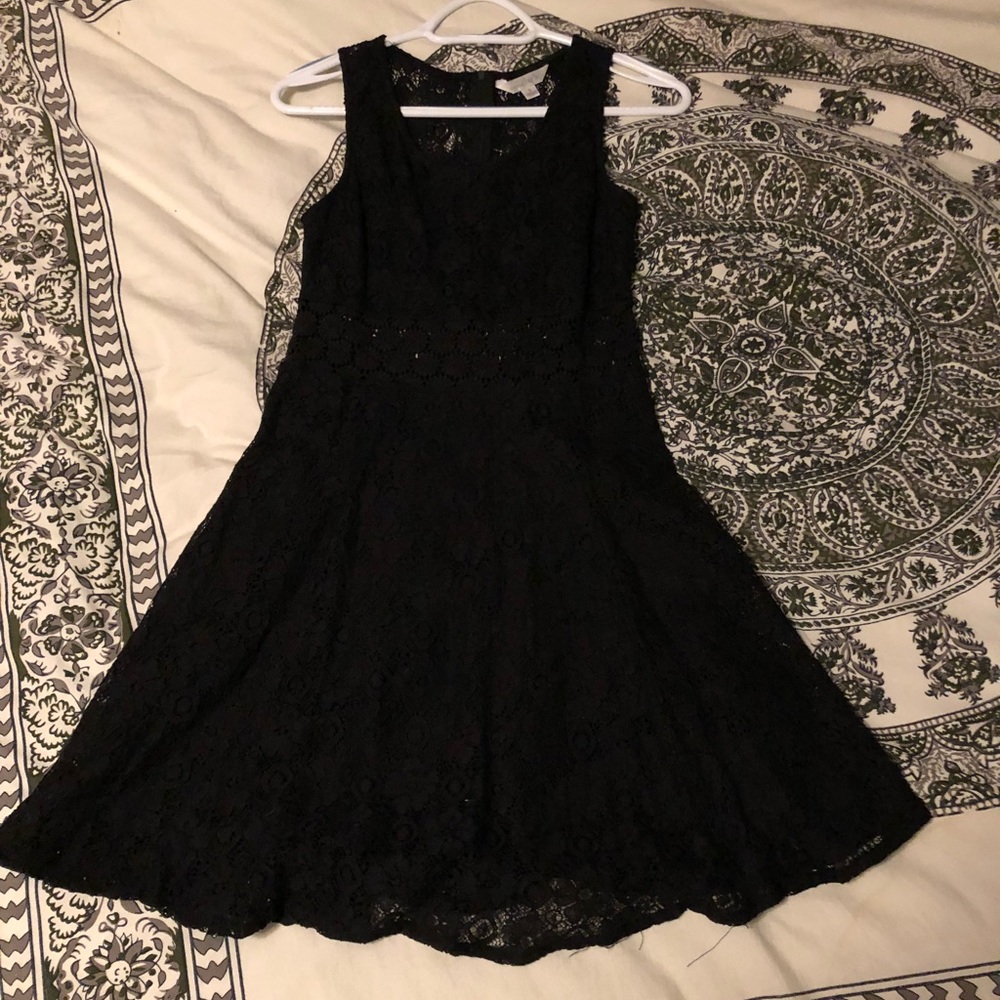Black Lace Dress